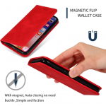 Magnetic Case Cover For Samsung Galaxy S10 SM-G973F Flip Lightweight Leather Card Wallet